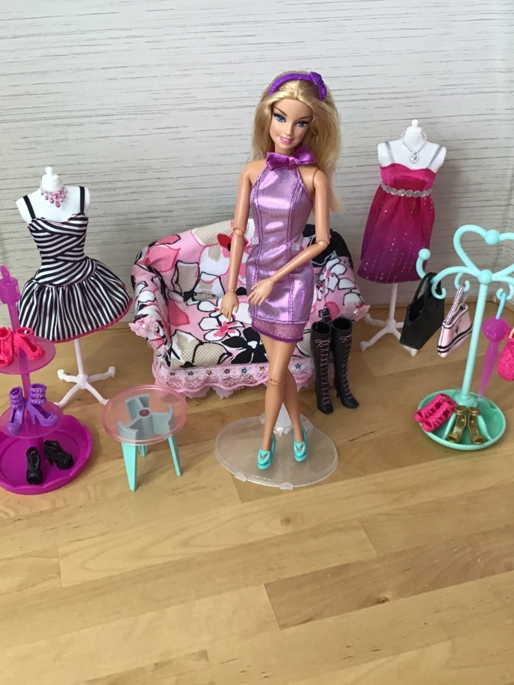Barbie Doll and Dresses